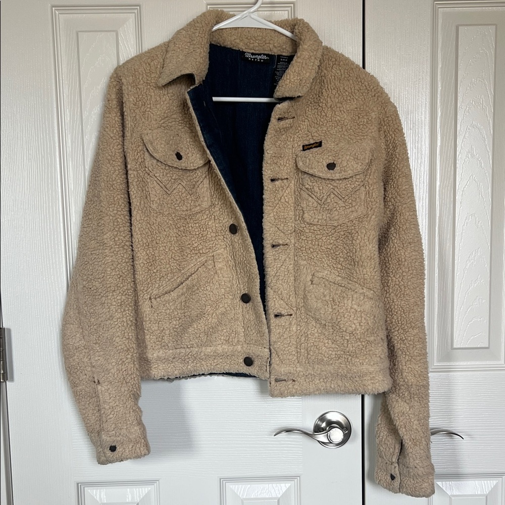 Wrangler Retro Sherpa Denim Jacket